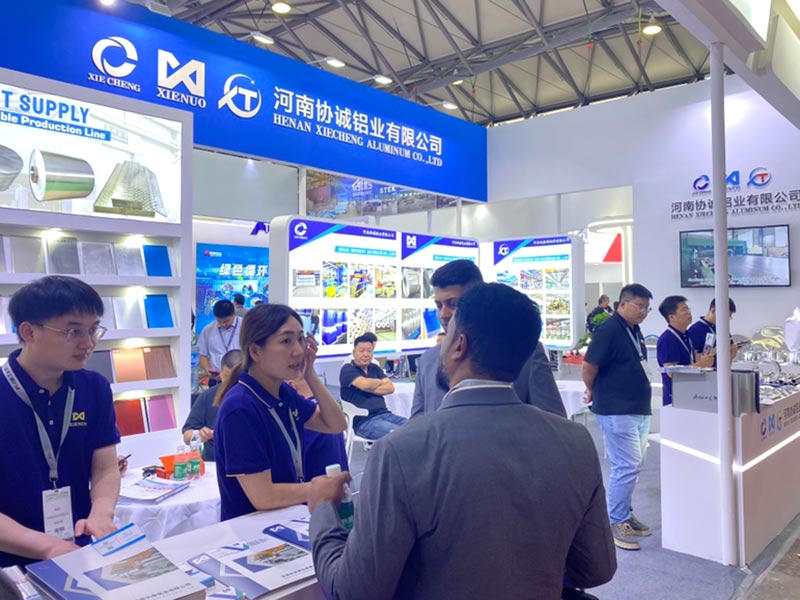 Highlights of Xienuo and its factory Xiecheng Aluminum participating in the 2024 China International Aluminum Industry Exhibition in Shanghai