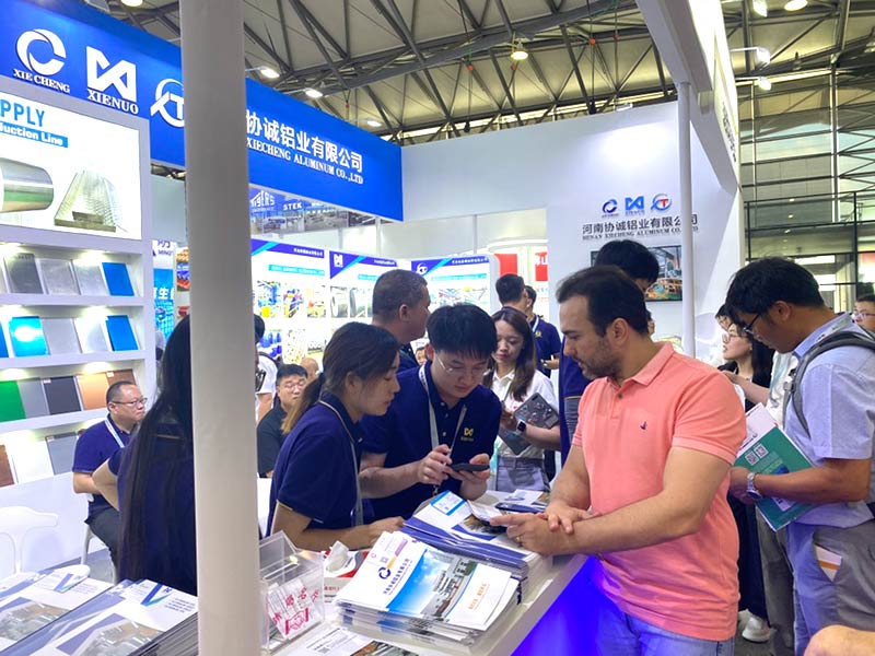 Highlights of Xienuo and its factory Xiecheng Aluminum participating in the 2024 China International Aluminum Industry Exhibition in Shanghai